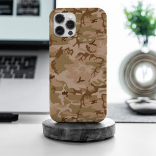 Coque iPhone 15 Pro Max Motif du Camouflage du désert, Motif militaire, Ar
