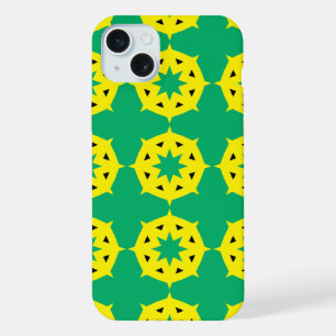 Coque iPhone 15 Plus motif du drapeau jamaïcain