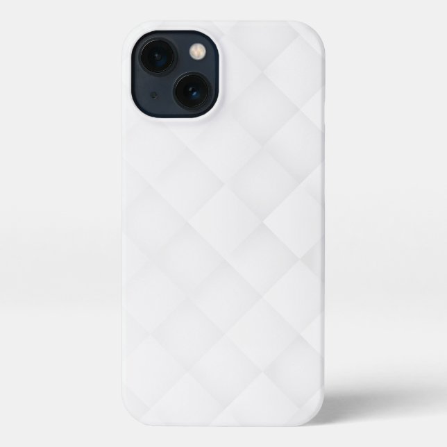 Coque iPhone Motif élégant blanc  (Verso)