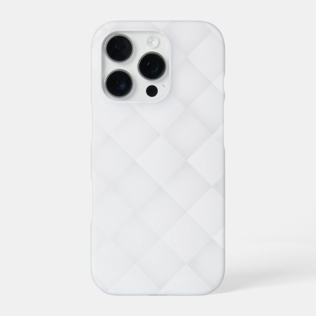 Coque iPhone Motif élégant blanc  (Verso)