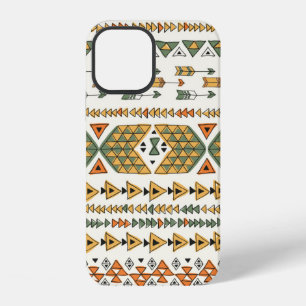 Coque iPhone 12 Motif ethnique tribal sans couture 3