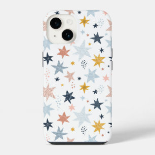 Coque Pour iPhone 14 Motif Étoile Amusante