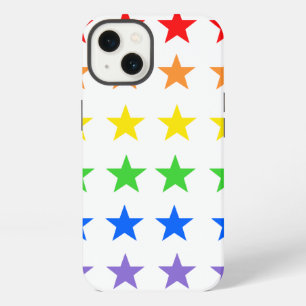 Etui iPhone 13 Motif étoilé coloré moderne