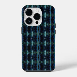 Coque Pour iPhone 14 Plus Motif Étoiles Arc-en-Ciel Bleu Vert