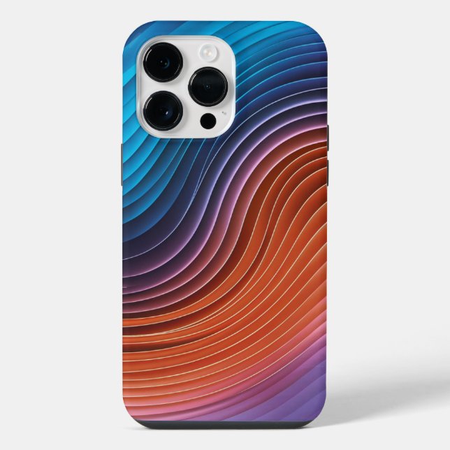 Coque iPhone Motif Étui robuste pour Iphone 14 Pro Max, esthéti (Verso)