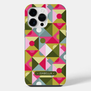 Coque Pour Pour iPhone 14 Pro Max Motif Féminin Moderne Tendance Coloré Nom Personna