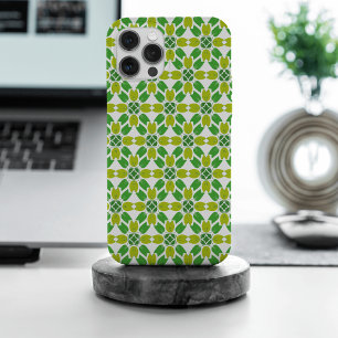 Coque iPhone 15 Pro Max Motif Feuille, Motif De Feuilles, Feuilles Verts