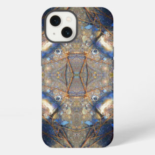 Etui iPhone 13 Motif feuilles et coquillages, II