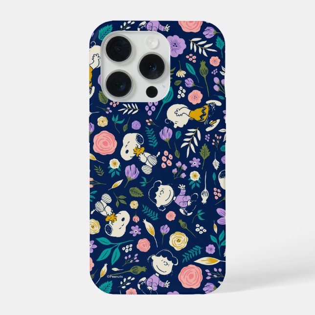 Coque iPhone Motif Fleurs d'Arachides (Verso)