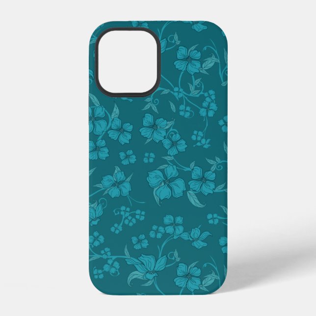 Coque iPhone Motif Fleurs Effrayantes 2 (Verso)