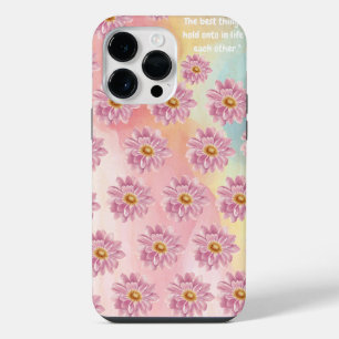 Coque Pour Pour iPhone 14 Pro Max Motif Fleurs Pinkiest