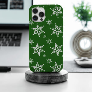 Coque iPhone 15 Pro Max Motif Flocon de Neige, Flocons de Neige Blancs, Ne