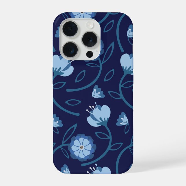 Coque iPhone Motif floral (Verso)