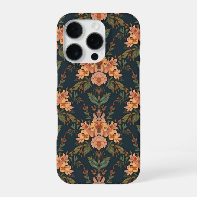 Coque iPhone Motif floral antique Chèvrefeuille de William Morr (Verso)