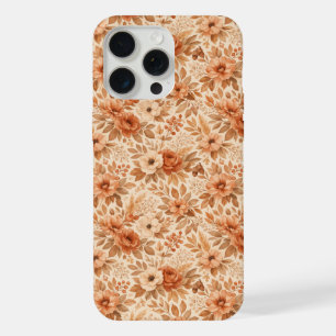 Coque iPhone 15 Pro Max Motif floral automnal cosy
