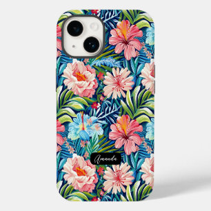 Coque Pour iPhone 14 Motif floral botanique Fleurs d'été