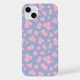 Coque iPhone 15 Plus Motif floral de roses vintage