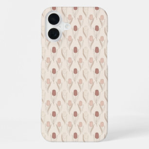 Coque iPhone 16 Plus Motif floral de tulipe moderne
