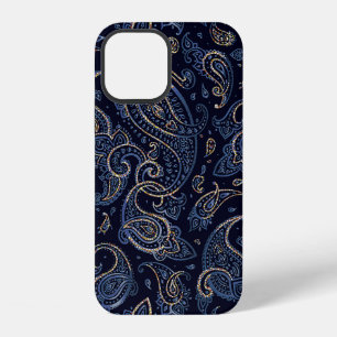 Coque iPhone 12 Motif floral, fond dans le style Art nouveau, v