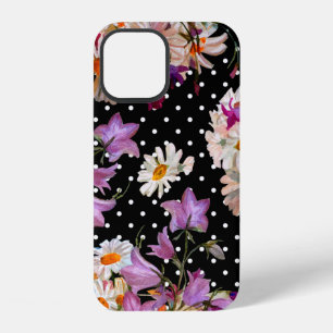 Coque iPhone 12 Motif floral incomparable. Bouquet de fleurs sauva
