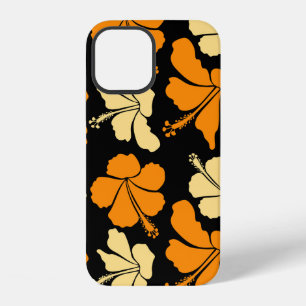 Coque iPhone 12 Motif floral naturel tropical hawaïen sans couture