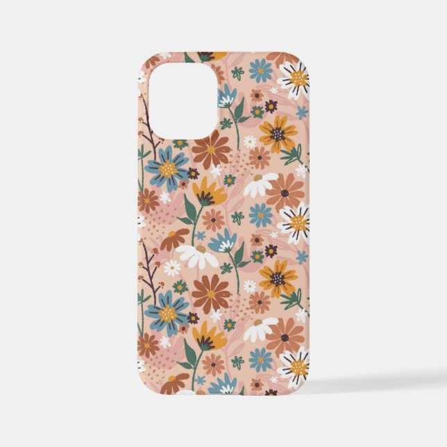 Coque iPhone Motif floral peint à la main-23136 (Verso)