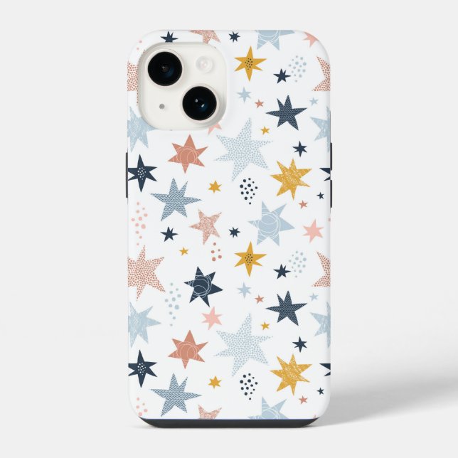 Coque iPhone Motif Fun Star (Verso)