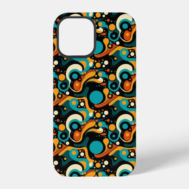 Coque iPhone Motif funk Abstrait cool (Verso)