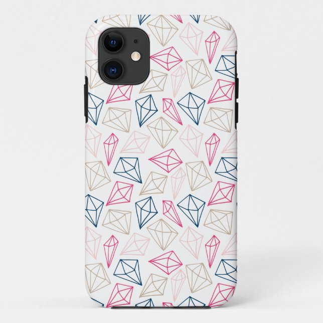 Coque iphone Motif Gems (Dos)