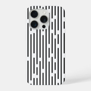 Coque iPhone 15 Pro Motif géométrique à ligne noire
