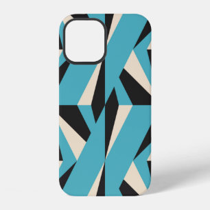 Coque iPhone 12 Motif géométrique abstrait moderne sans couture av
