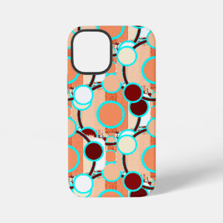 Coque iPhone 12 Mini Motif géométrique en demi-teinte
