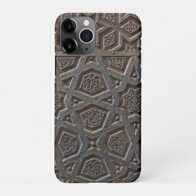 Coque iPhone Motif géométrique islamique (Dos)
