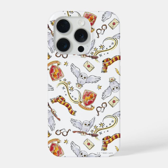 Coque iPhone Motif Hedwig GRYFFINDOR™ (Verso)