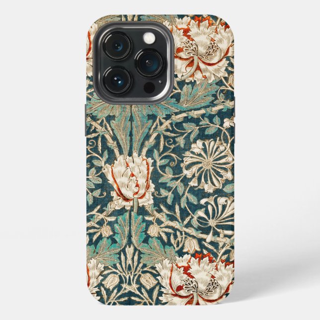 Coque iPhone Motif Honeysuckle - Design de William Morris (Dos)