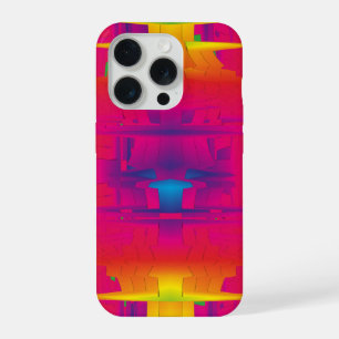 Coque iPhone 15 Pro Motif indien de couleur vibrante festive