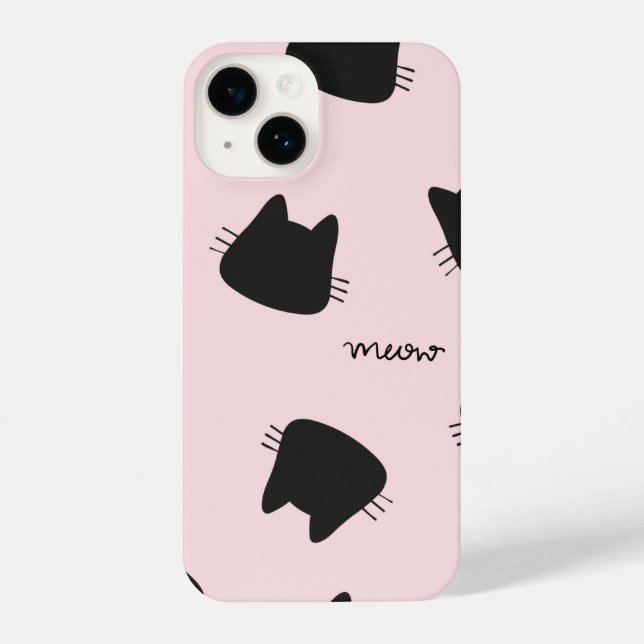 Coque iPhone motif kitty mignon (Verso)