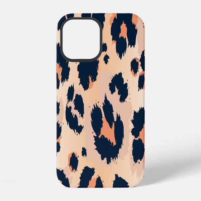 Coque iPhone Motif léopard : Création transparente drôle (Verso)