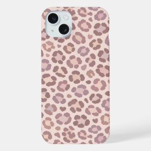 Coque iPhone 15 Plus Motif Léopard Féminin