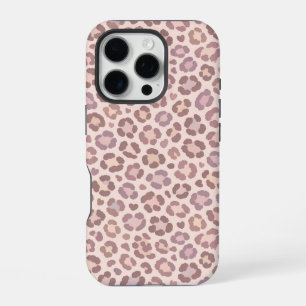 Coque iPhone 16 Pro Motif Léopard Féminin