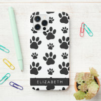 Motif mâle, Patrouilles de chien, Noir et Blanc, V