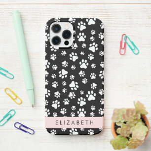 Coque iPhone 12 Pro Motif mâle, Patrouilles de chien, Noir et Blanc, V