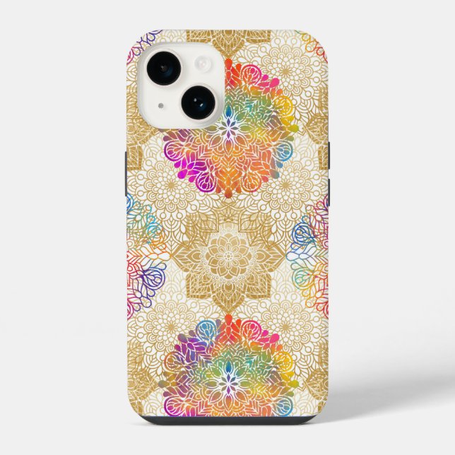 Coque iPhone Motif Mandala (Verso)