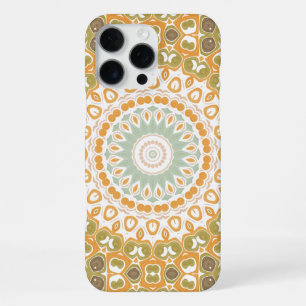 Coque iPhone 16 Pro Max Motif Mandala Tons Terreux Modernes