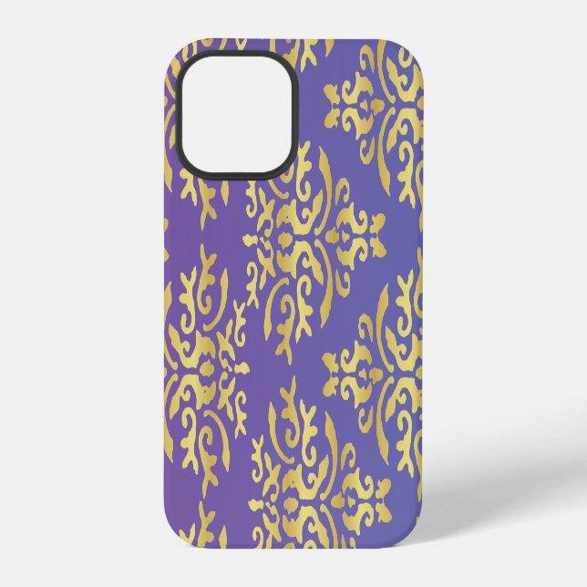Coque iPhone Motif Mendela, violet (Verso)