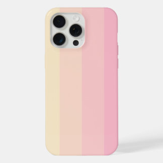 Coque iPhone 15 Pro Max Motif minimaliste Pastel avec tons Roses
