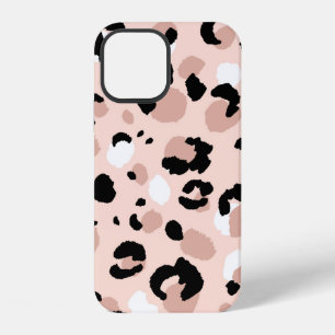 Coque iPhone 12 Motif moderne abstrait de léopard sans couture. An