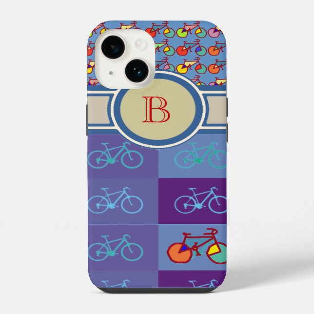 Coque iPhone motif monogramme (Verso)