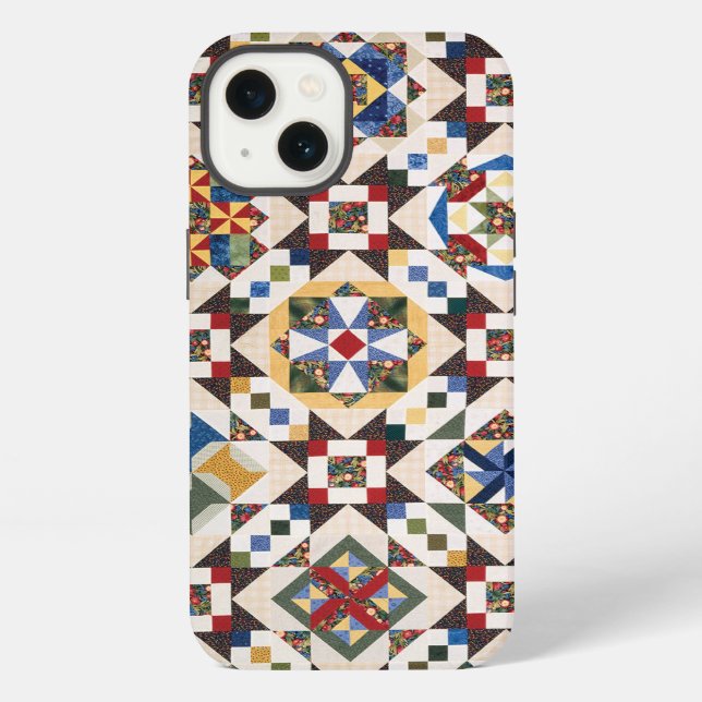 Coque iPhone Motif mosaïque (Verso)