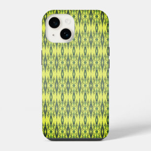 Coque Pour iPhone 14 Motif noir et jaune